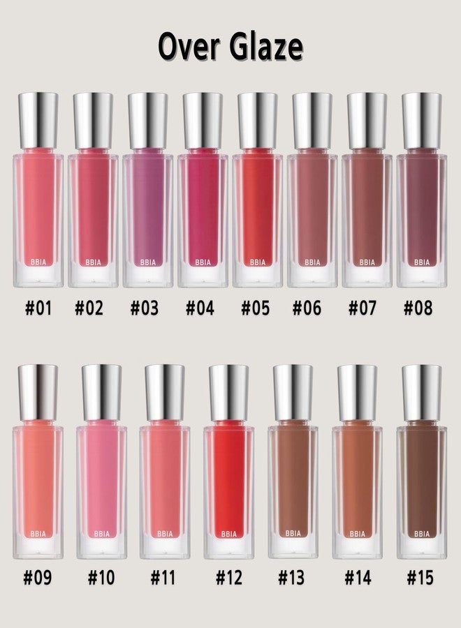 BBI@ BBIA BBIA Over Glaze Lip Gloss - Plumping & Volumizing Glossy Lip Tint with High-Glow Glassy Shine Finish, Naturally Moisturizing, Non-Sticky, Lightweight, Vegan, Korean Makeup (06 PEANUT SYRUP) - Image 3